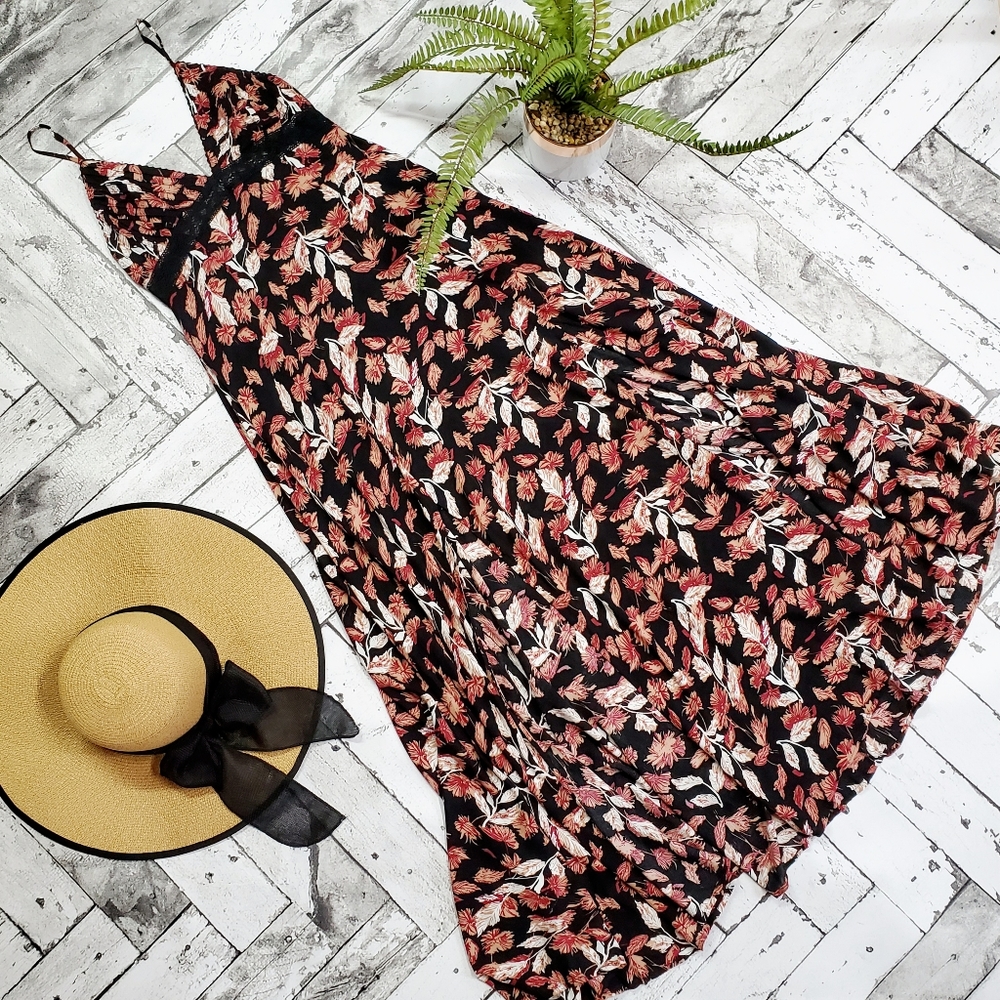 Cotton Candy LA Floral Print Maxi Dress M - Picture 9 of 13